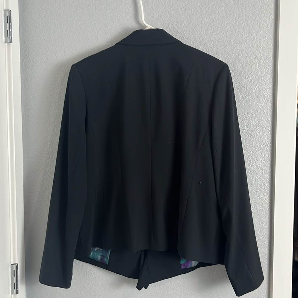 Anne Klein Black Blazer Jacket - Picture 7 of 11
